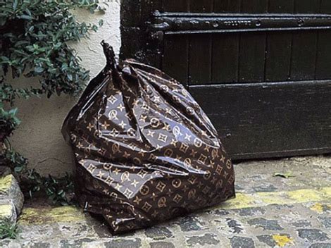 lv trash bag|2000 dollar trash bag.